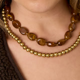 Acrylic Beaded Necklaces Beads Casual Daily Simple Series Women's jewelry