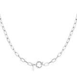 necklace basic links round closure