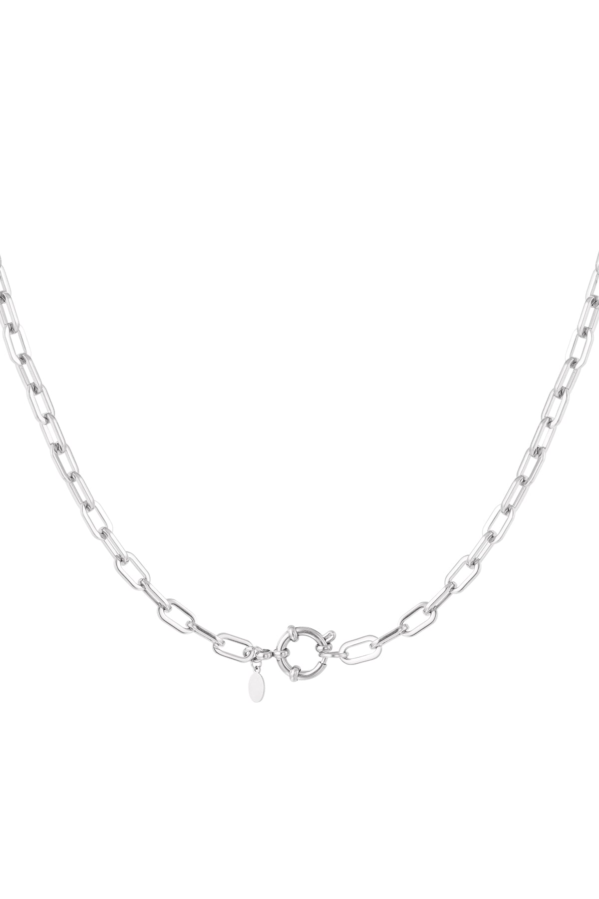 necklace basic links round closure