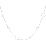 necklace different clovers