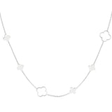 necklace different clovers