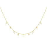 necklace pearls and charms