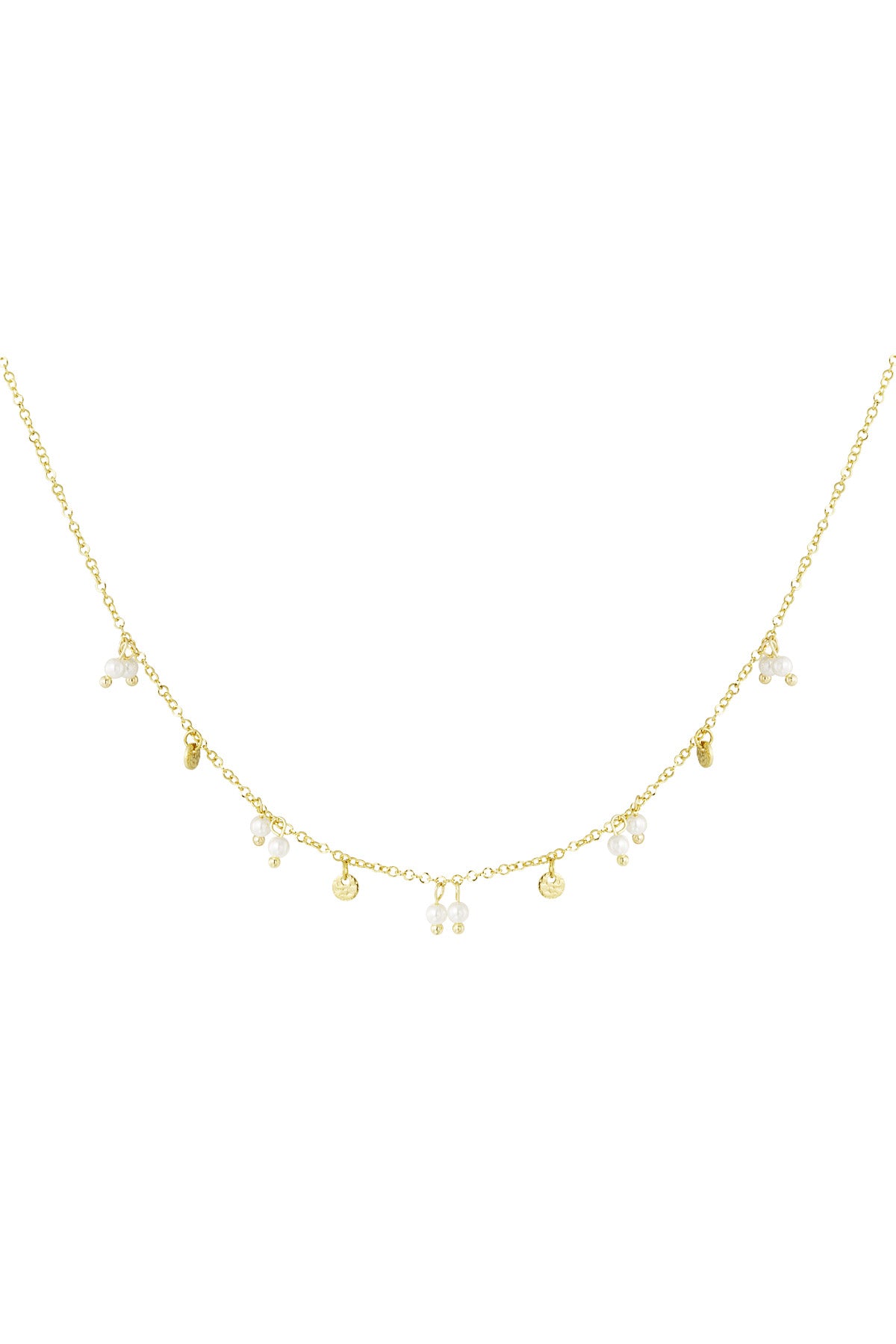 necklace pearls and charms