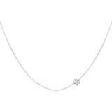 flower pearl necklace