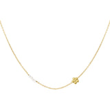 flower pearl necklace