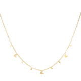 necklace all over hearts