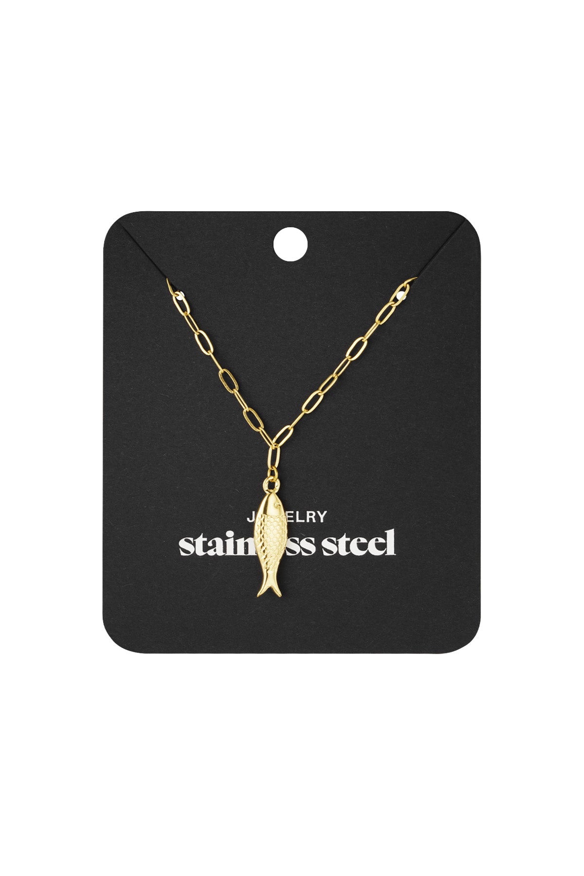 fish charm necklace