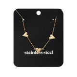 triple love necklace
