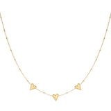 triple love necklace