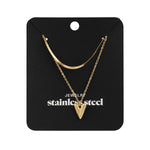 heartfelt layers necklace