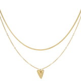 heartfelt layers necklace