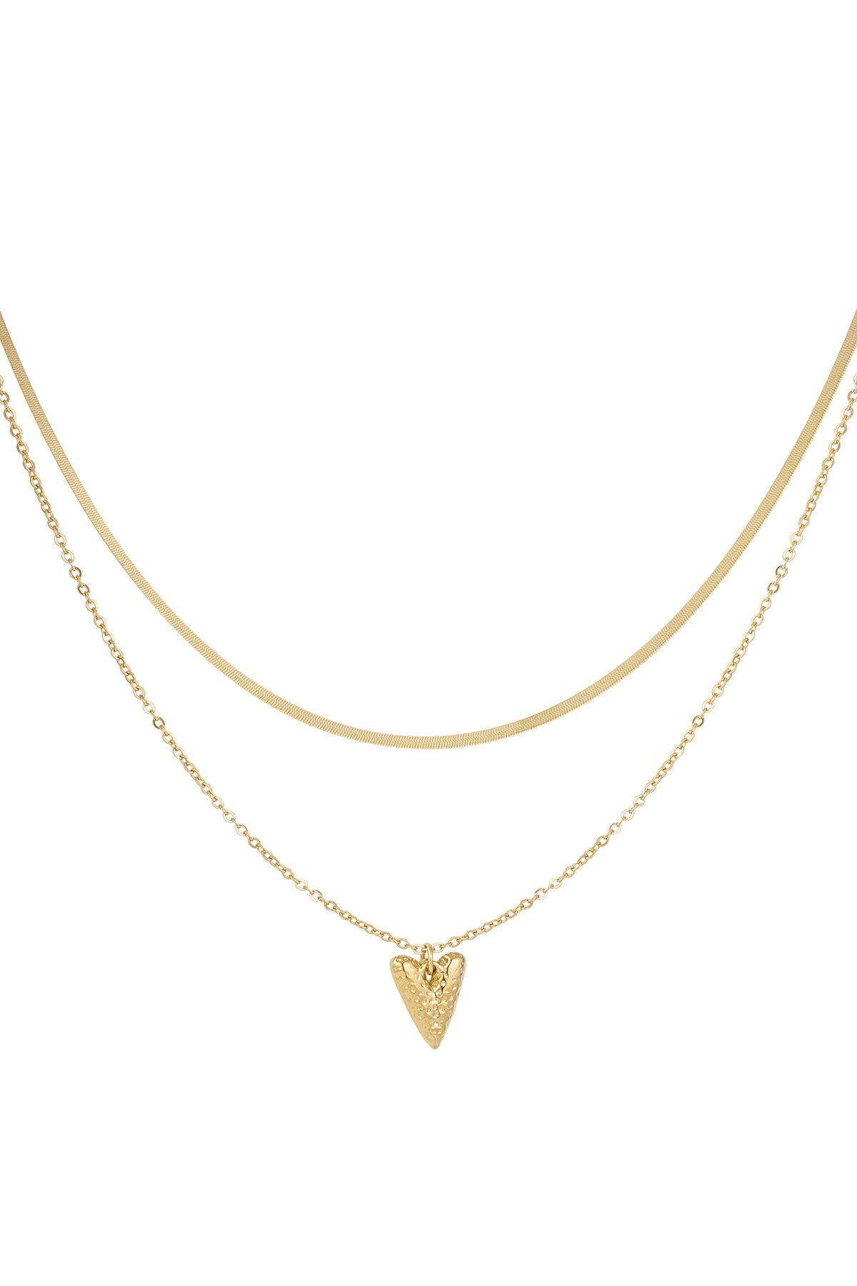 heartfelt layers necklace