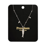 basic necklace with fish