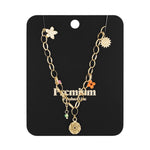 spring charms necklace