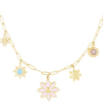 charm necklace bloom & blink