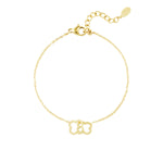 linked luck bracelet