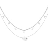 double star necklace