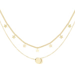 double star necklace