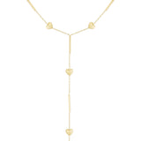 simple heart necklace