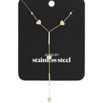 simple heart necklace