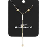 simple heart necklace