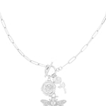 bee blossom necklace