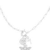 bee blossom necklace