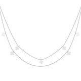 double clover necklace