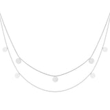 double necklace coins