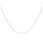 diamond glow necklace