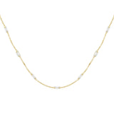 diamond glow necklace