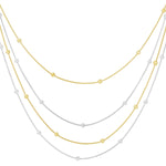 dotty layers necklace