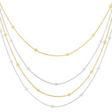 dotty layers necklace