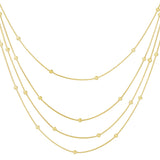 dotty layers necklace