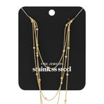 dotty layers necklace