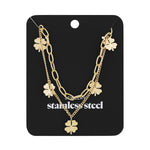 layered luck necklace