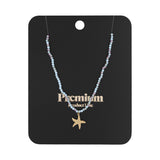 Necklace colorful starfish