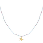 Necklace colorful starfish