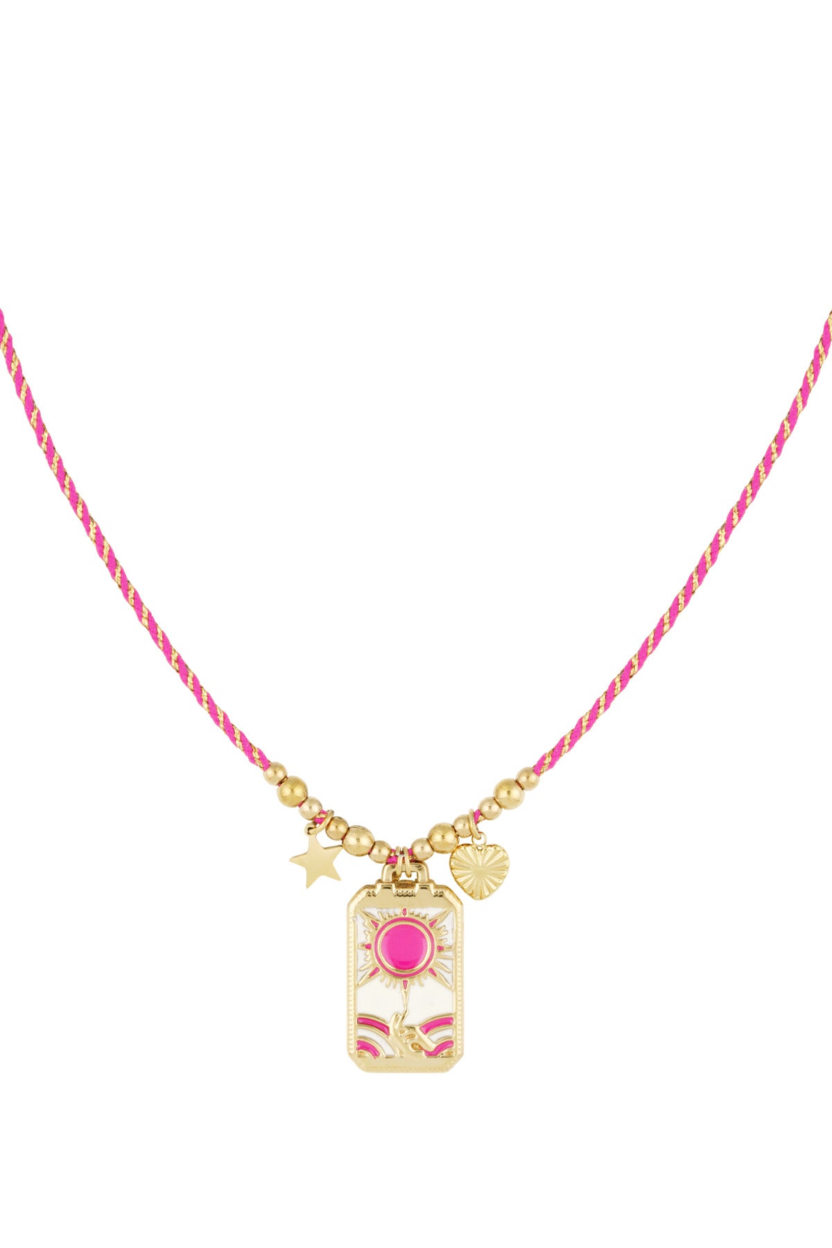 eclipse charm necklace