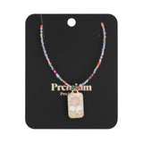 Colorful sunshine necklace - Multi