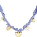 Necklace color bliss heart