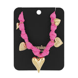 Necklace color bliss heart