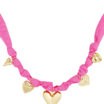 Necklace color bliss heart