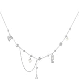 connected love necklace