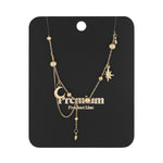 necklace trendy moon