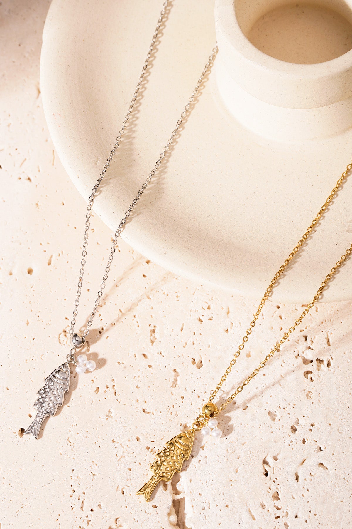 fishy necklace