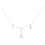Eiffel tower necklace