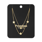 Starry sky necklace
