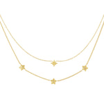Starry sky necklace