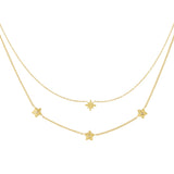 Starry sky necklace